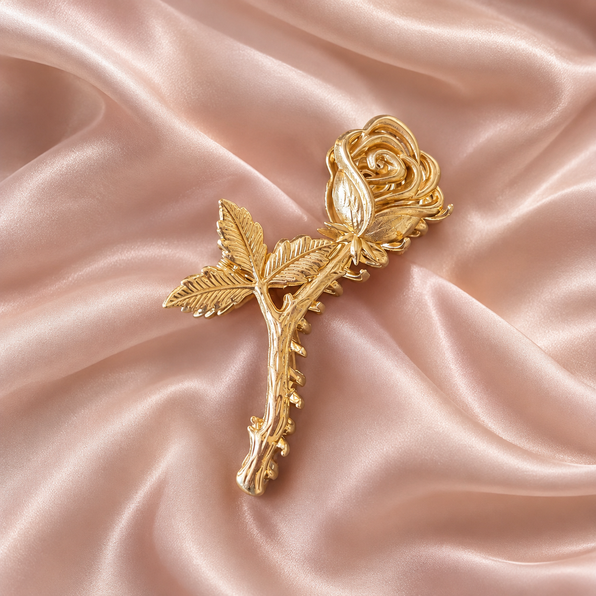 Garden Rose Hair Clip