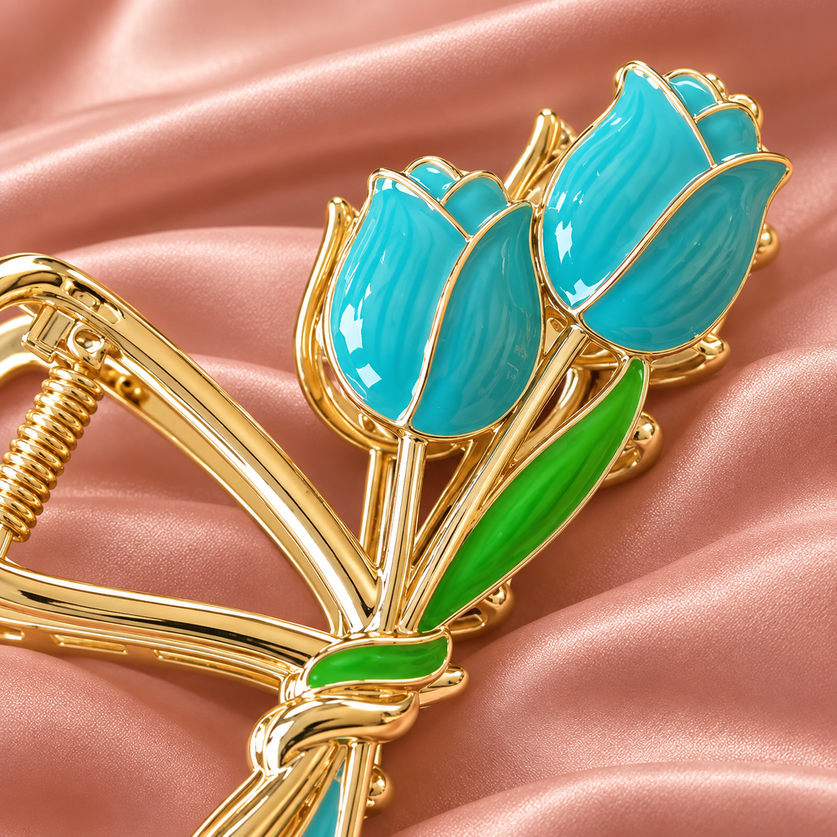 Tulip Bloom Hair Clip