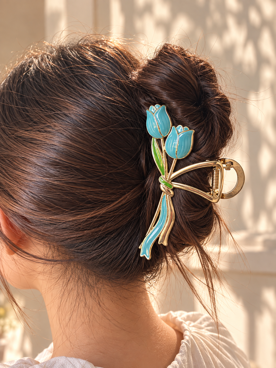 Tulip Bloom Hair Clip