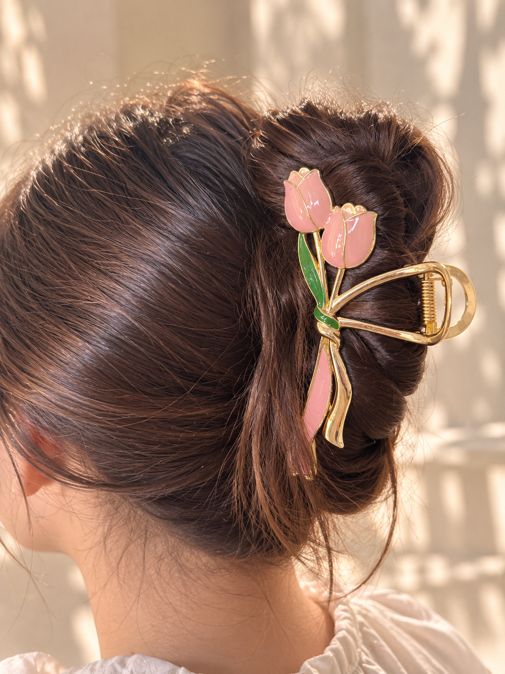 Tulip Bloom Hair Clip
