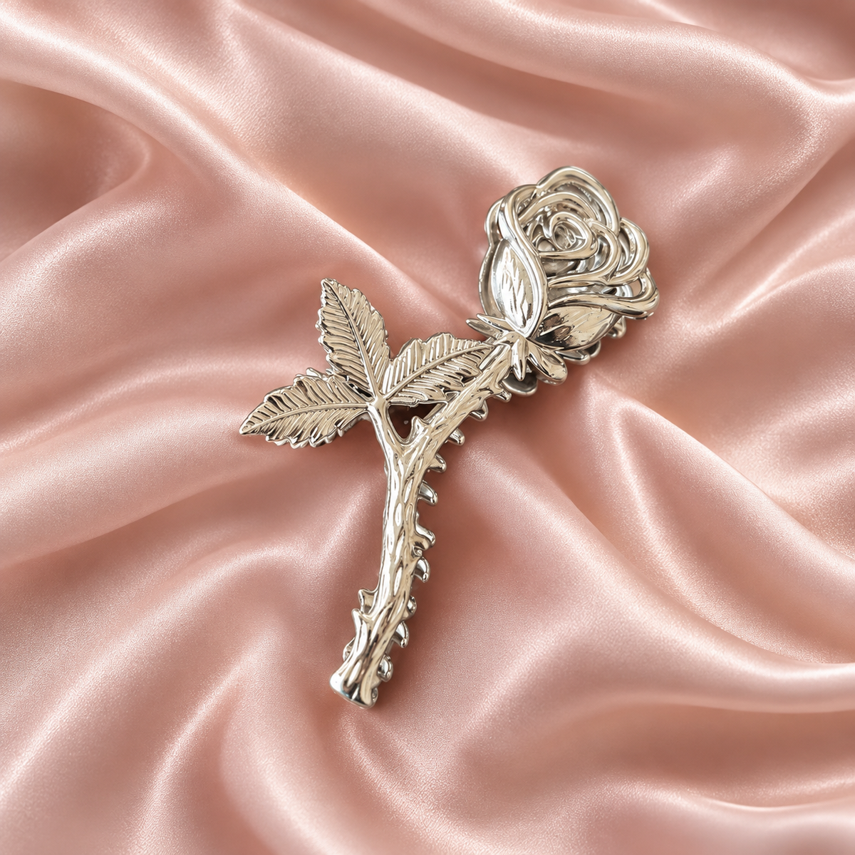Garden Rose Hair Clip