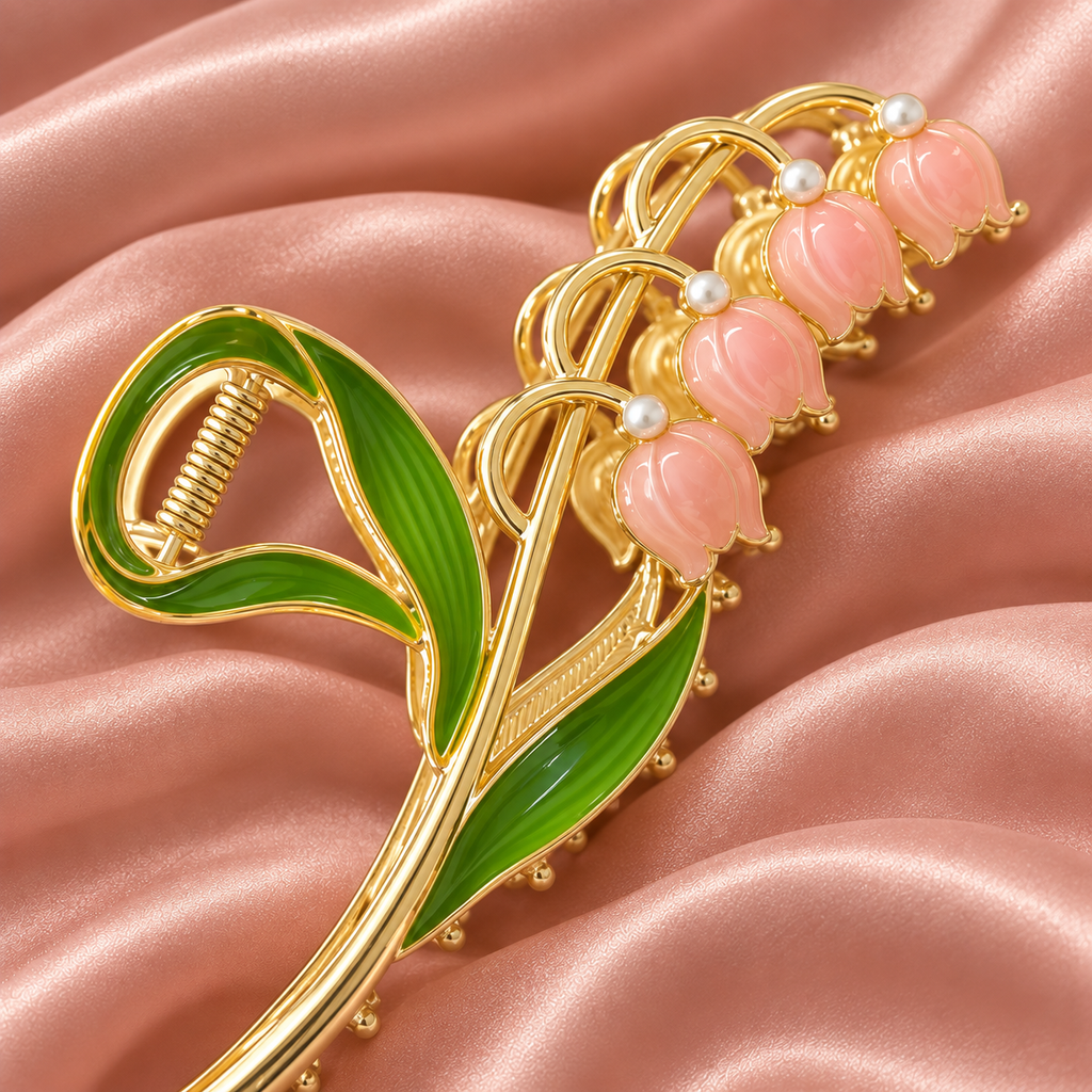 Blooming Lily Hair Clip