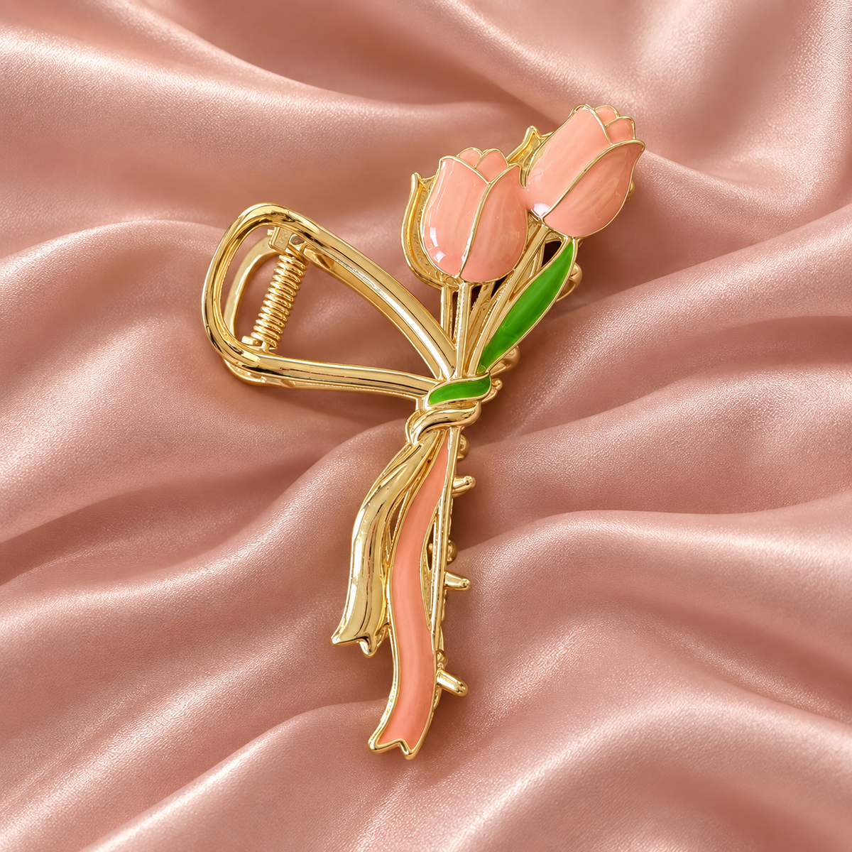 Tulip Bloom Hair Clip